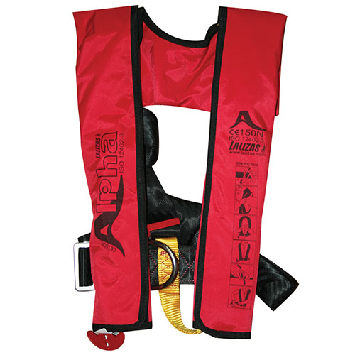 Alpha Inflatable Lifejacket 170N, ISO 12402-3